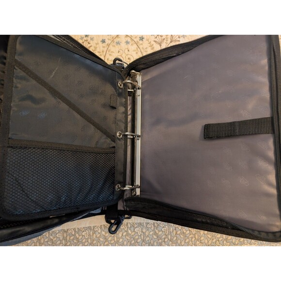 Case it Binder 2-in-1 Zipper Binder, Red/Black, Dual-121-A. Brand New! - Picture 8 of 16